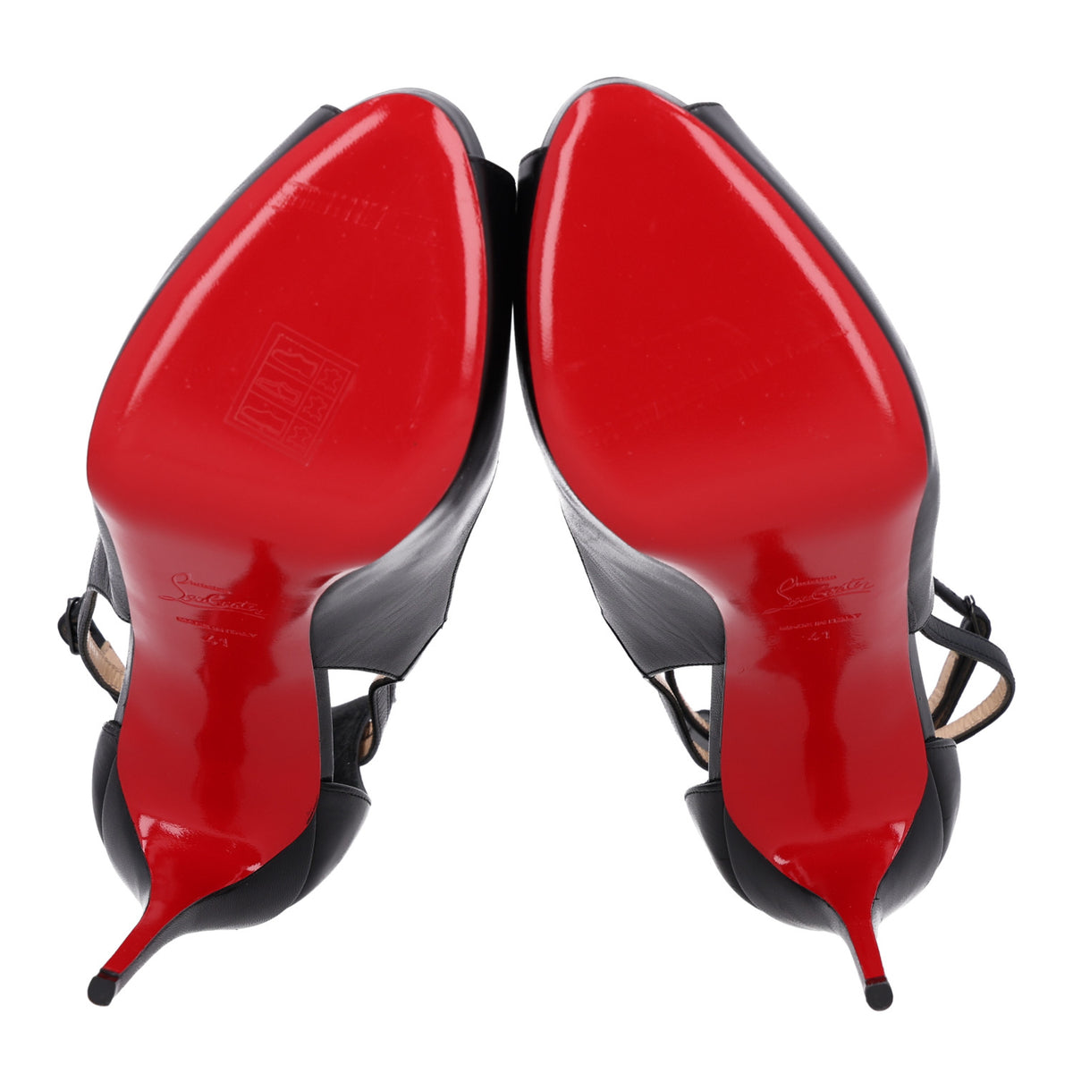 Christian Louboutin Kid Mascaralta 120 Pumps 41 Black 7 of 9