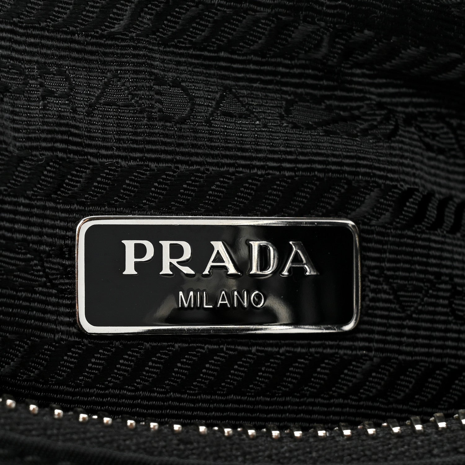 Prada Nylon Re-Edition 2005 Shoulder Bag Black 6 of 8