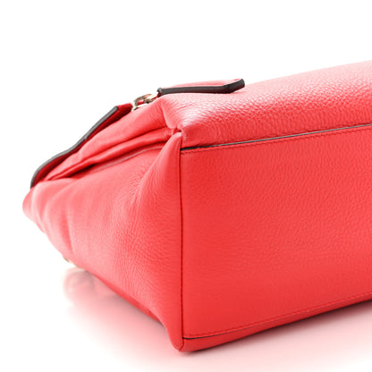 Givenchy Waxy Grained Calfskin Mini Pandora Pure Flap Bag Medium Red 8 of 9