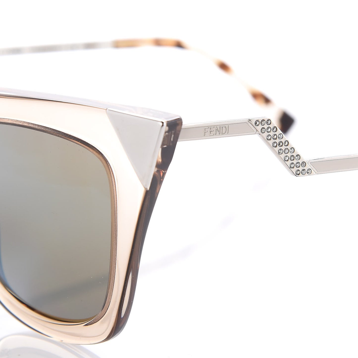 Iridia Cat Eye Sunglasses FF 0060/S Light Golden