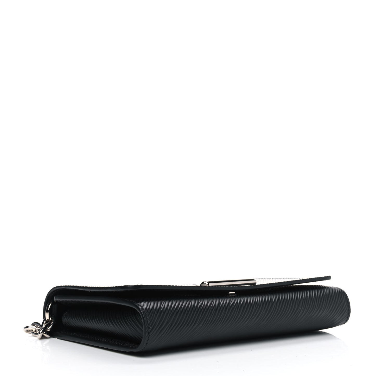 Epi Twist Chain Wallet Black
