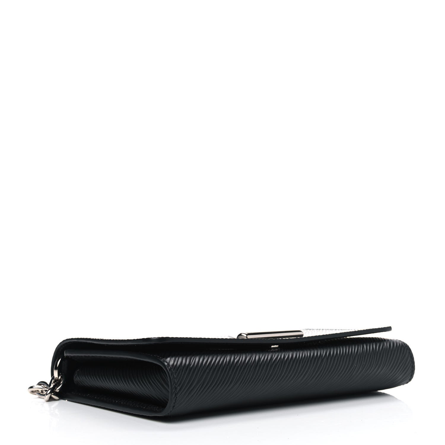 Louis Vuitton Epi Twist Chain Wallet Black 3 of 4