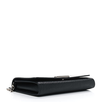 Louis Vuitton Epi Twist Chain Wallet Black 3 of 4