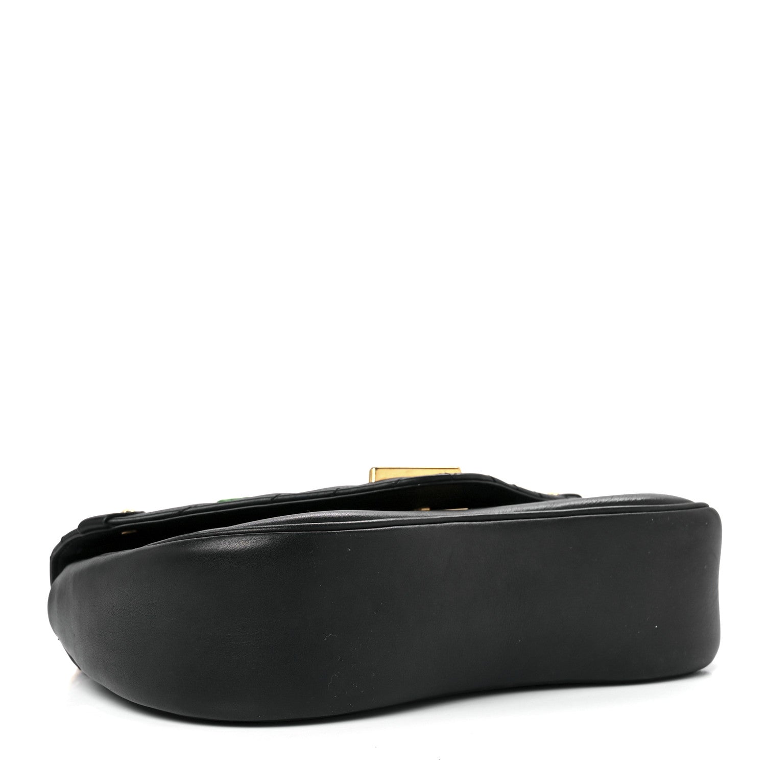 Louis Vuitton Calfskin Embroidered New Wave Chain MM Black 4 of 13