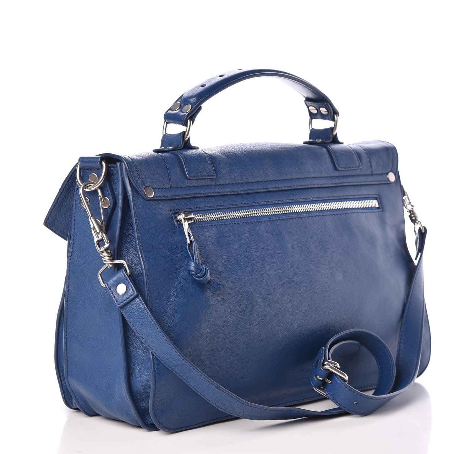 Lambskin Medium PS1 Satchel Peacock