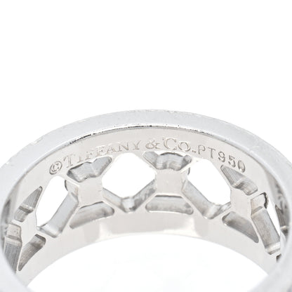 Tiffany Platinum Diamond Voile Ring 47 4 8 of 10
