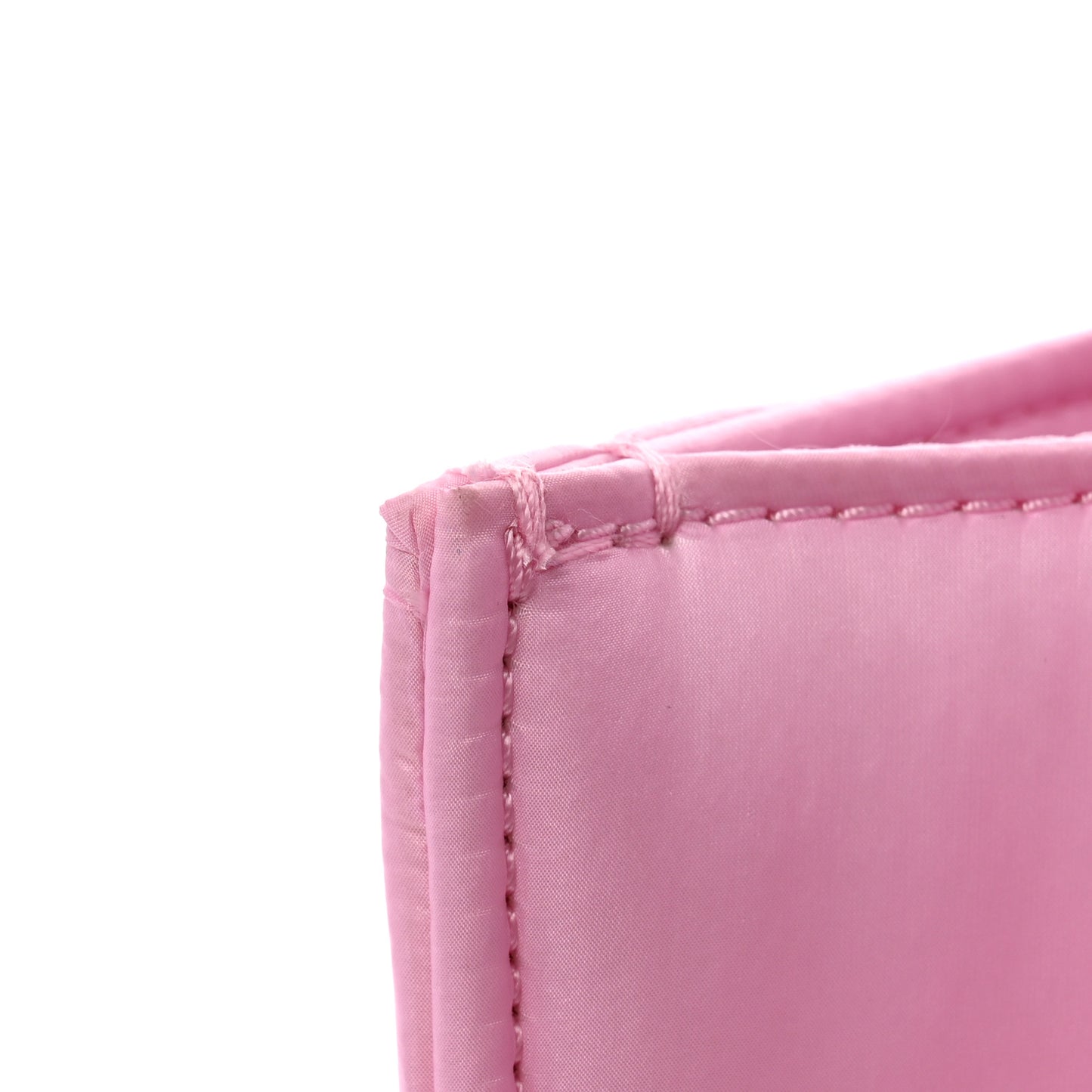 Nylon Medium Puff Shopping Bag Bubblegum