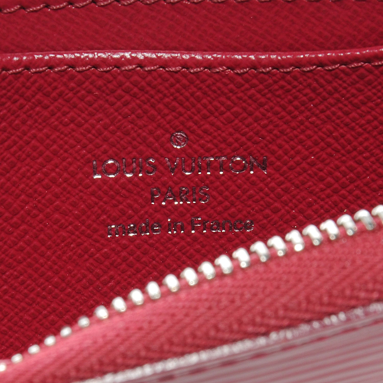 Louis Vuitton Epi Zippy Coin Purse Fuchsia 7 of 8