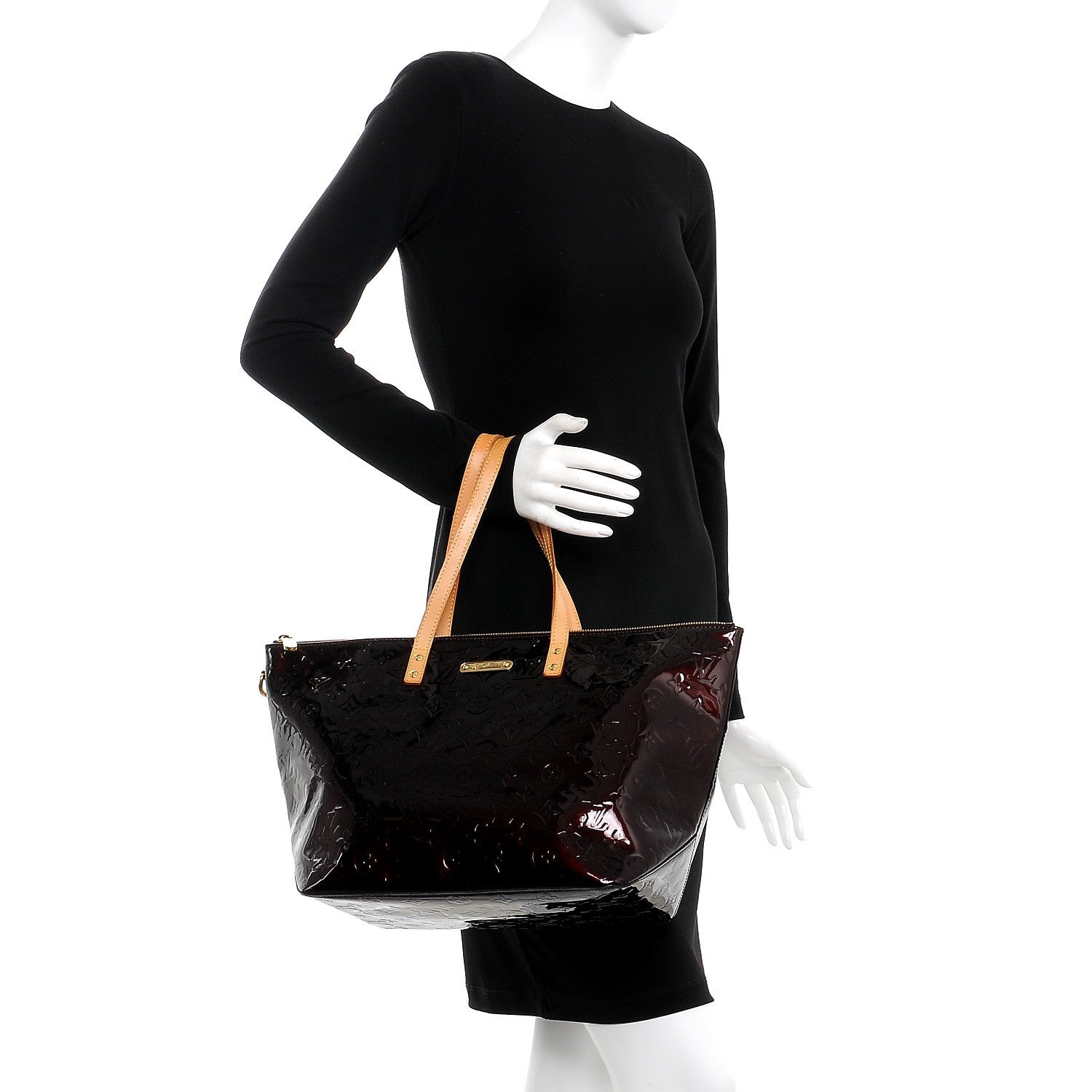 Louis Vuitton Vernis Bellevue GM Amarante 2 of 7