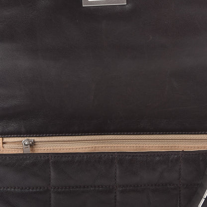 Chanel Lambskin Chocolate Bar Mademoiselle Flap Brown 8 of 8