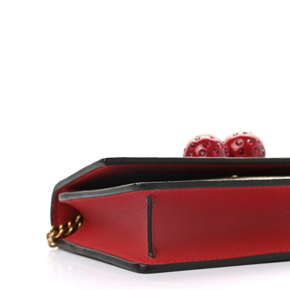 Gucci GG Supreme Monogram Mini Cherry Chain Bag 6 of 8