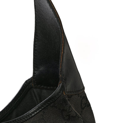 Gucci Monogram Small Jackie O Hobo Black 15 of 33