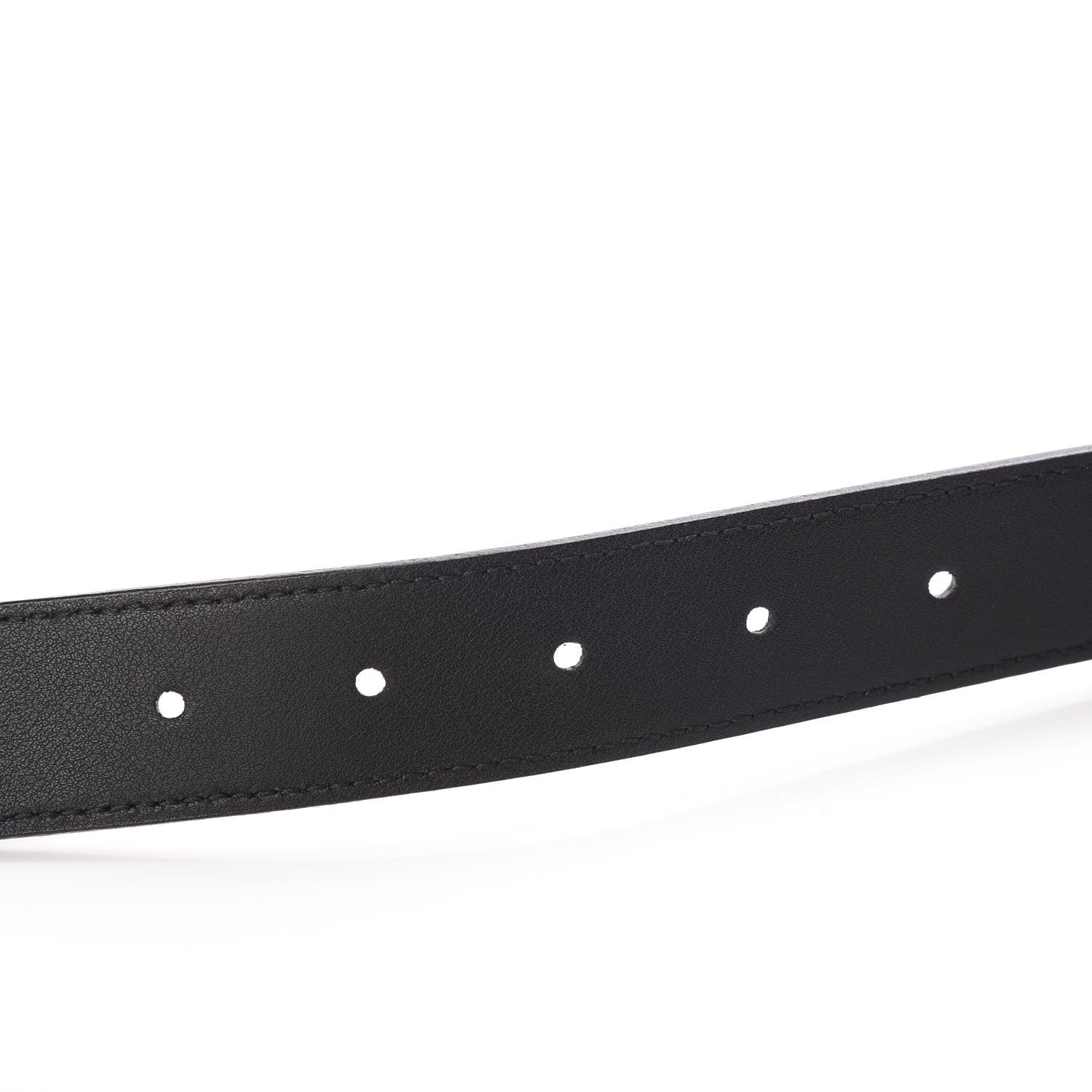 Gucci Calfskin Double G 30mm Belt 75 30 Black 6 of 6