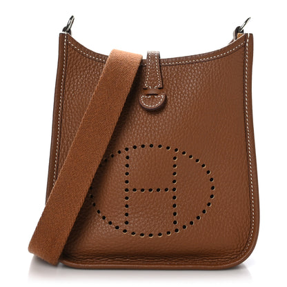 Hermes Taurillon Clemence Evelyne TPM Gold 1 of 10