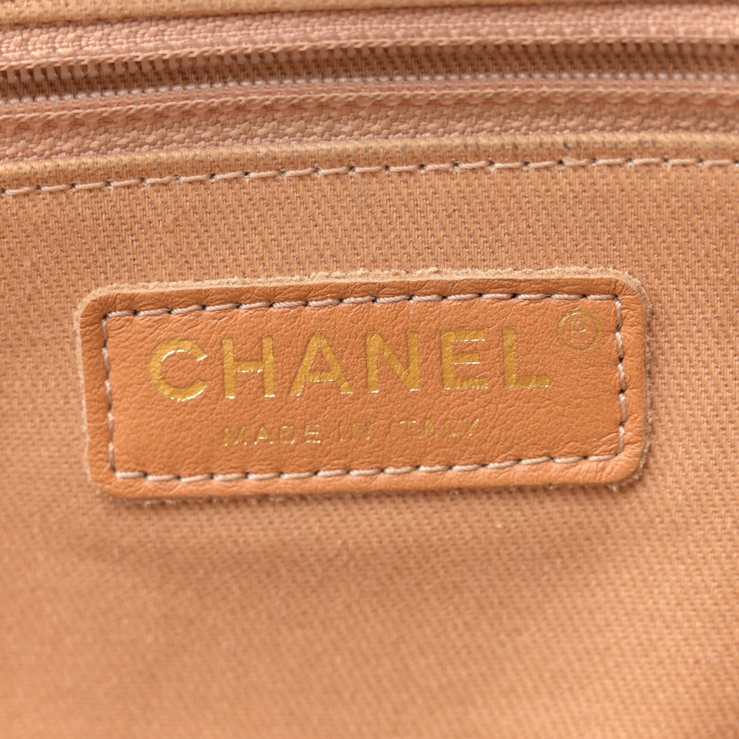 Chanel Caviar Quilted Large Business Affinity Shopping Bag Beige 6 of 17