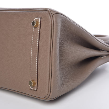 Hermes Togo Birkin 30 Etoupe 32 of 33