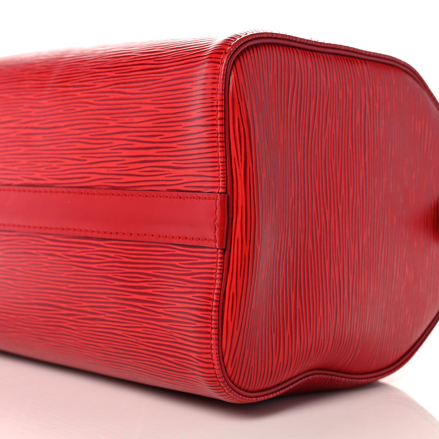 Louis Vuitton Epi Speedy 25 Castillan Red 8 of 11