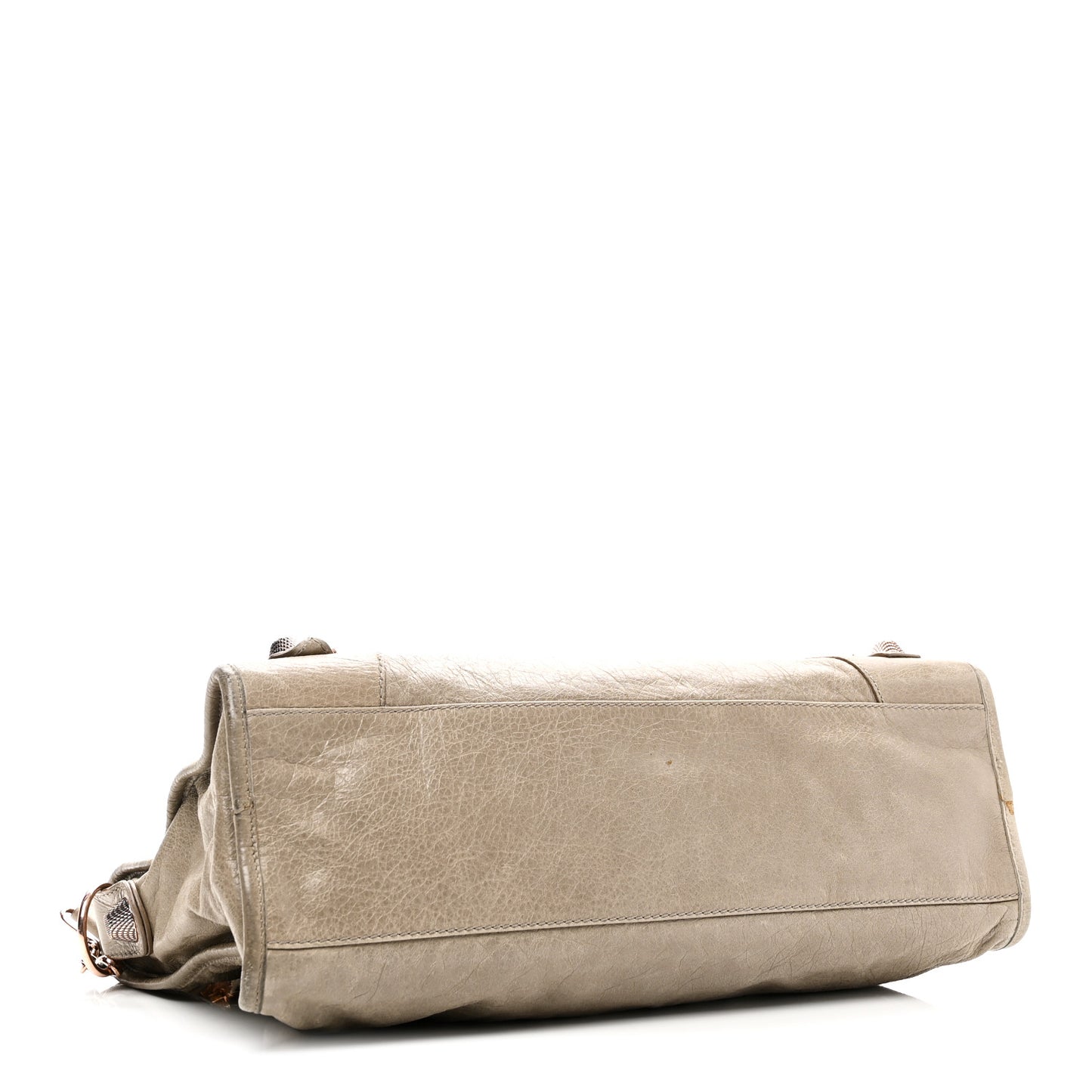 Agneau Giant 21 Rose Gold Hardware City Papyrus