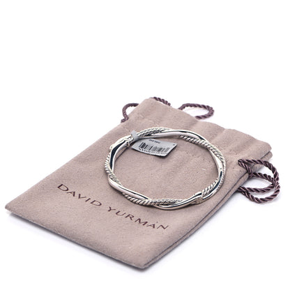 David Yurman Sterling Silver Diamond Infinity Bracelet 8 of 8
