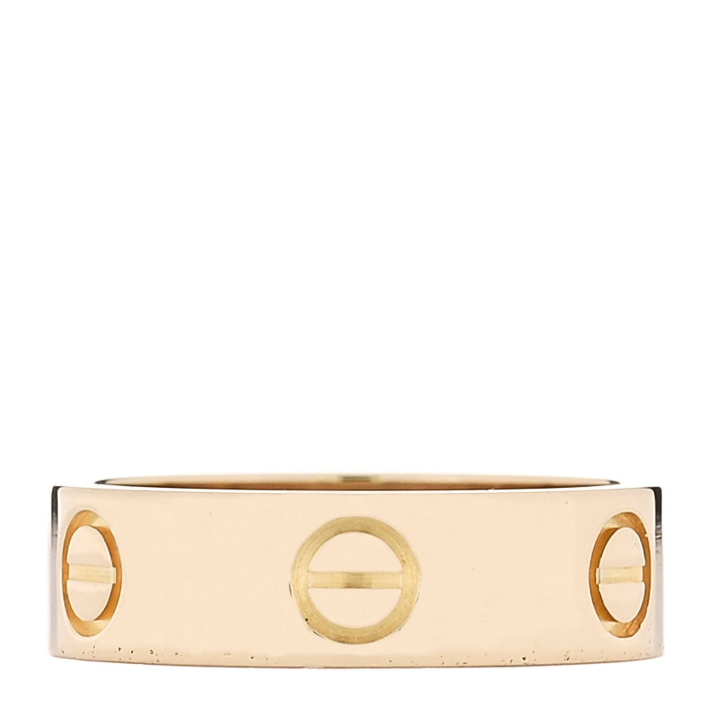 18K Yellow Gold 5.5mm LOVE Ring 53 6.5