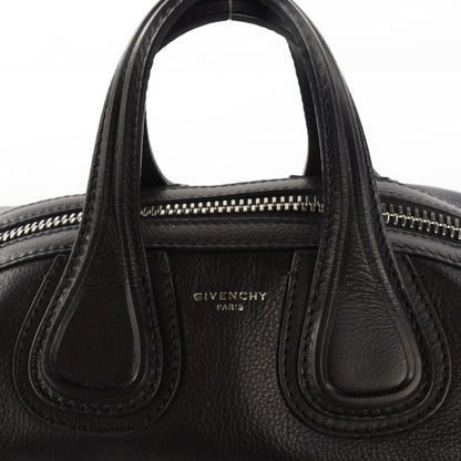 Givenchy Waxy Grained Calfskin Small Nightingale Black 8 of 9