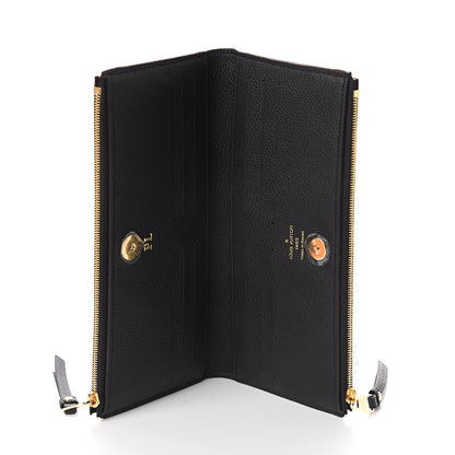 Louis Vuitton Empreinte Adele Wallet Black 4 of 7