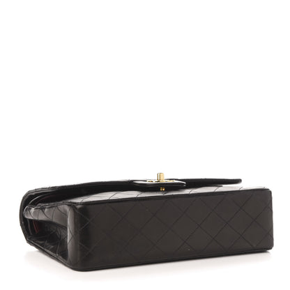 Chanel Lambskin Quilted Medium Double Flap Black 4 of 12