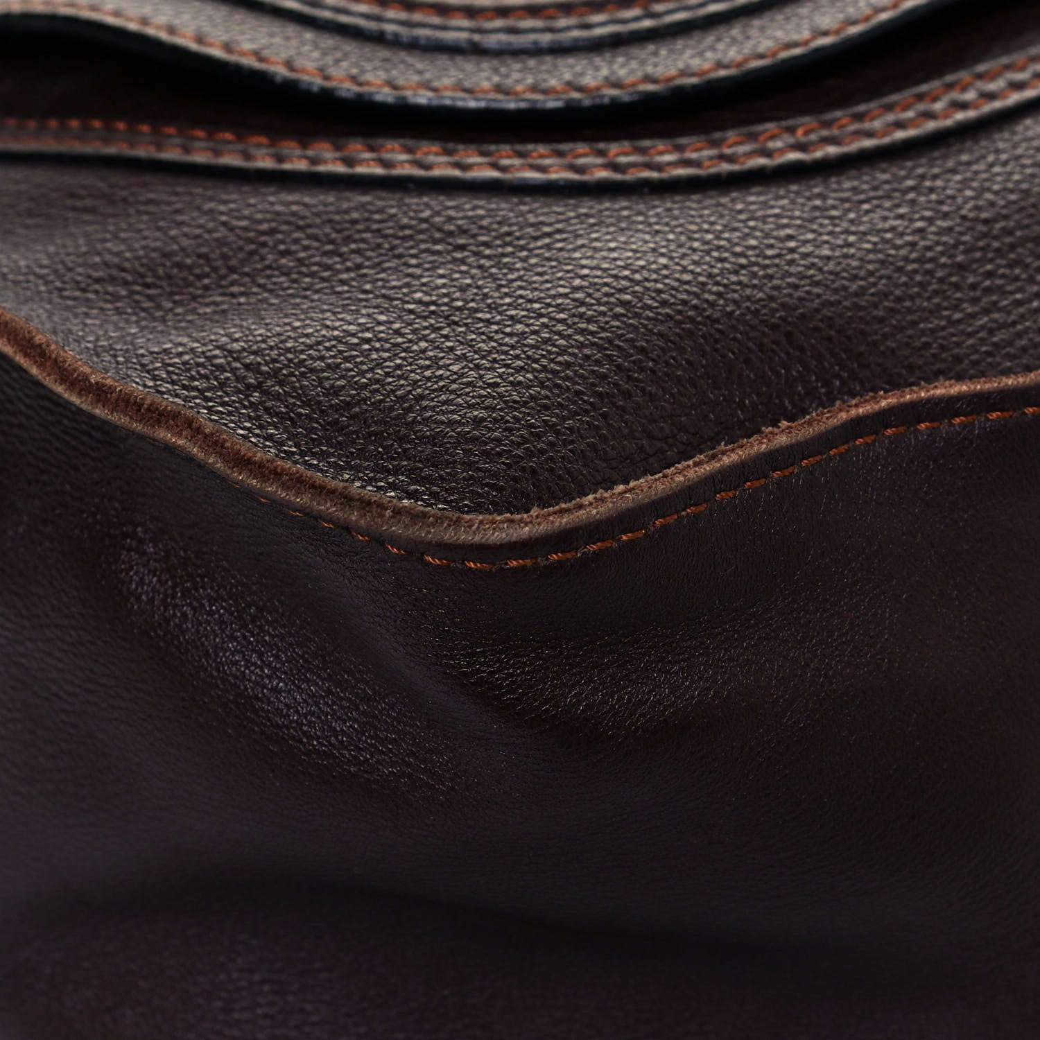 Chloe Calfskin Large Marcie Satchel Truffle 9 of 20