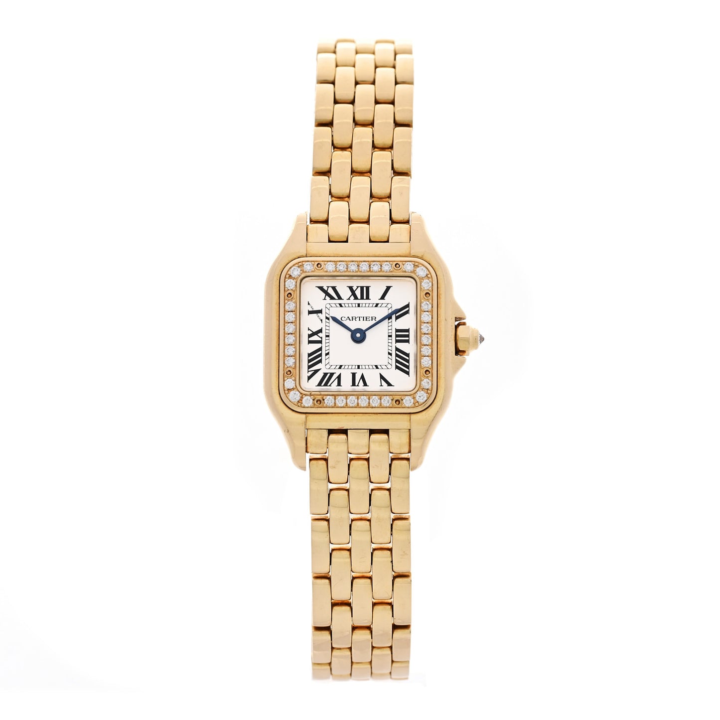 18K Yellow Gold Diamond 22mm Panthere Quartz Watch