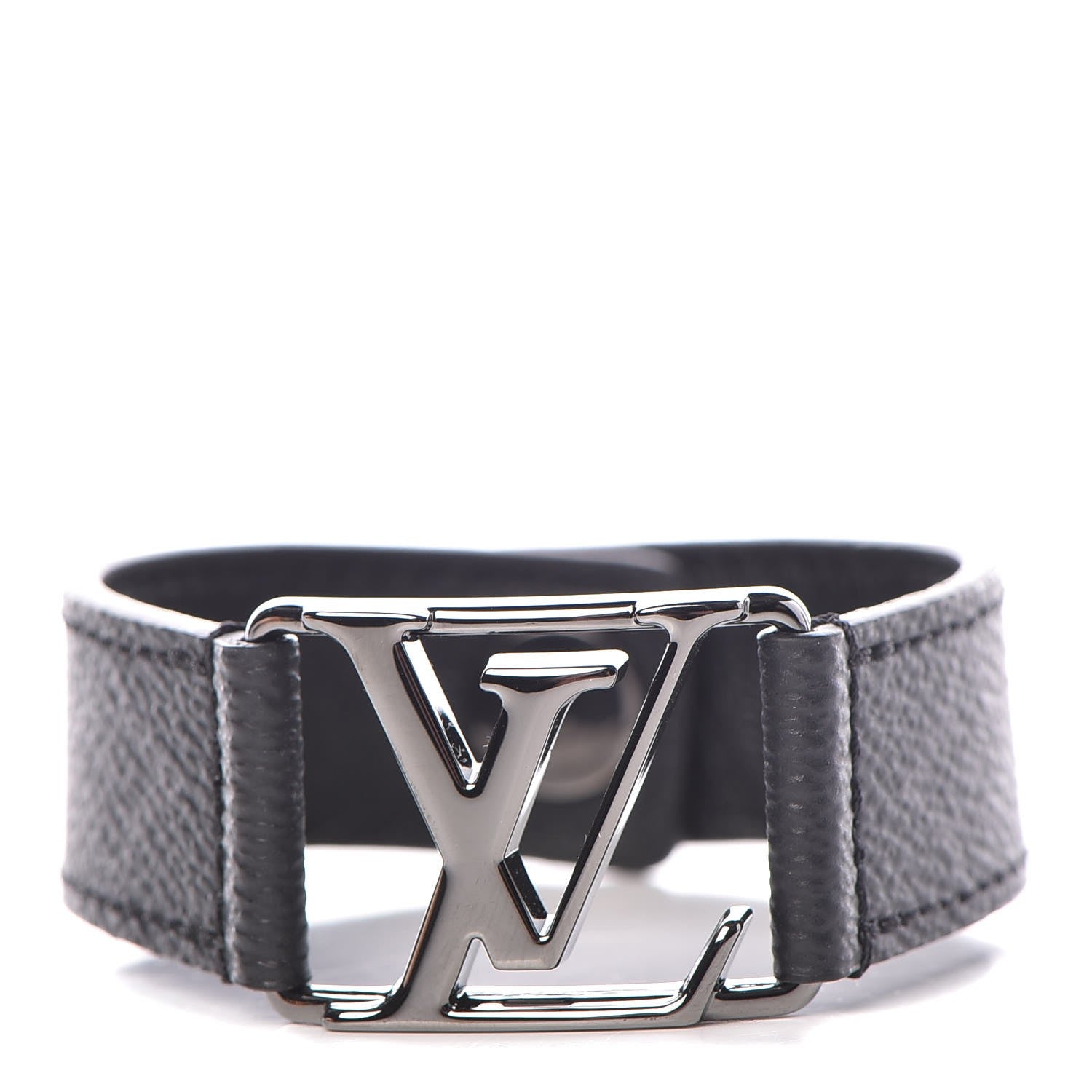 Louis Vuitton Monogram Eclipse Hockenheim Bracelet 21 1 of 7