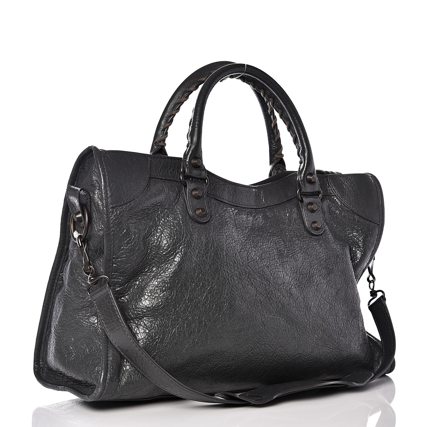 Balenciaga Agneau Classic Hardware City Gris Fossile 2 of 12