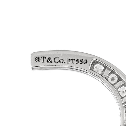 Tiffany Platinum Diamond Horseshoe Charm 4 of 4