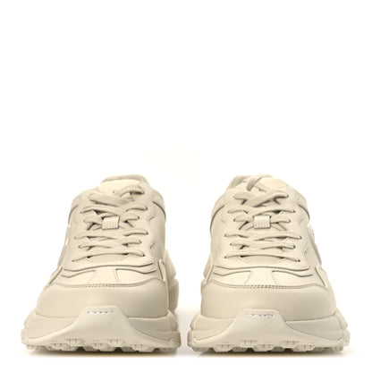 Gucci Apollo Calfskin Womens Interlocking G Rython Sneakers 40 Ivoire 3 of 12