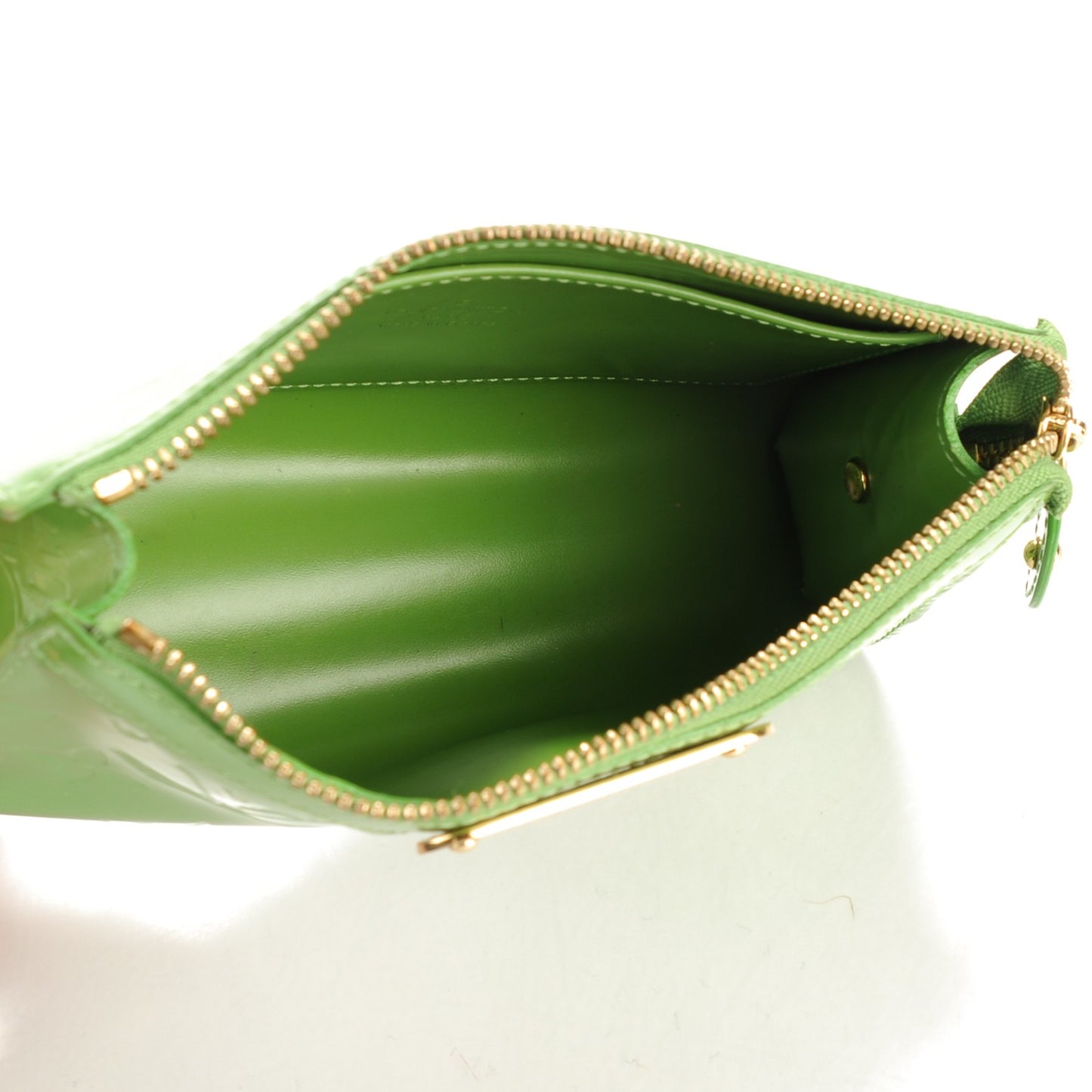 Vernis Trousse Cosmetic Pouch Vert Tonic