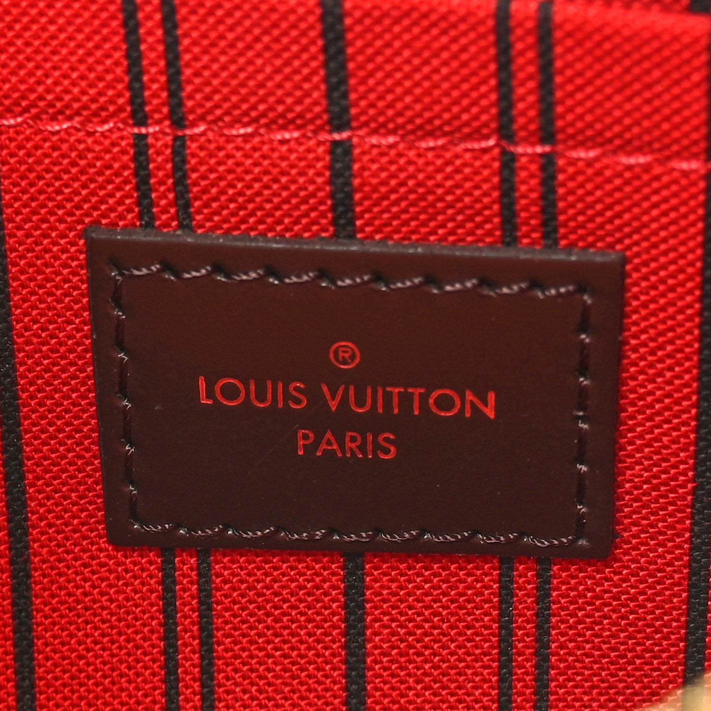 Damier Ebene Neverfull MM GM Pochette