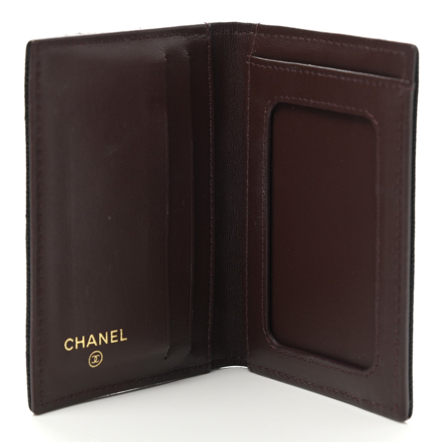 Chanel Caviar Quilted Card Holder Wallet Black 5 of 8