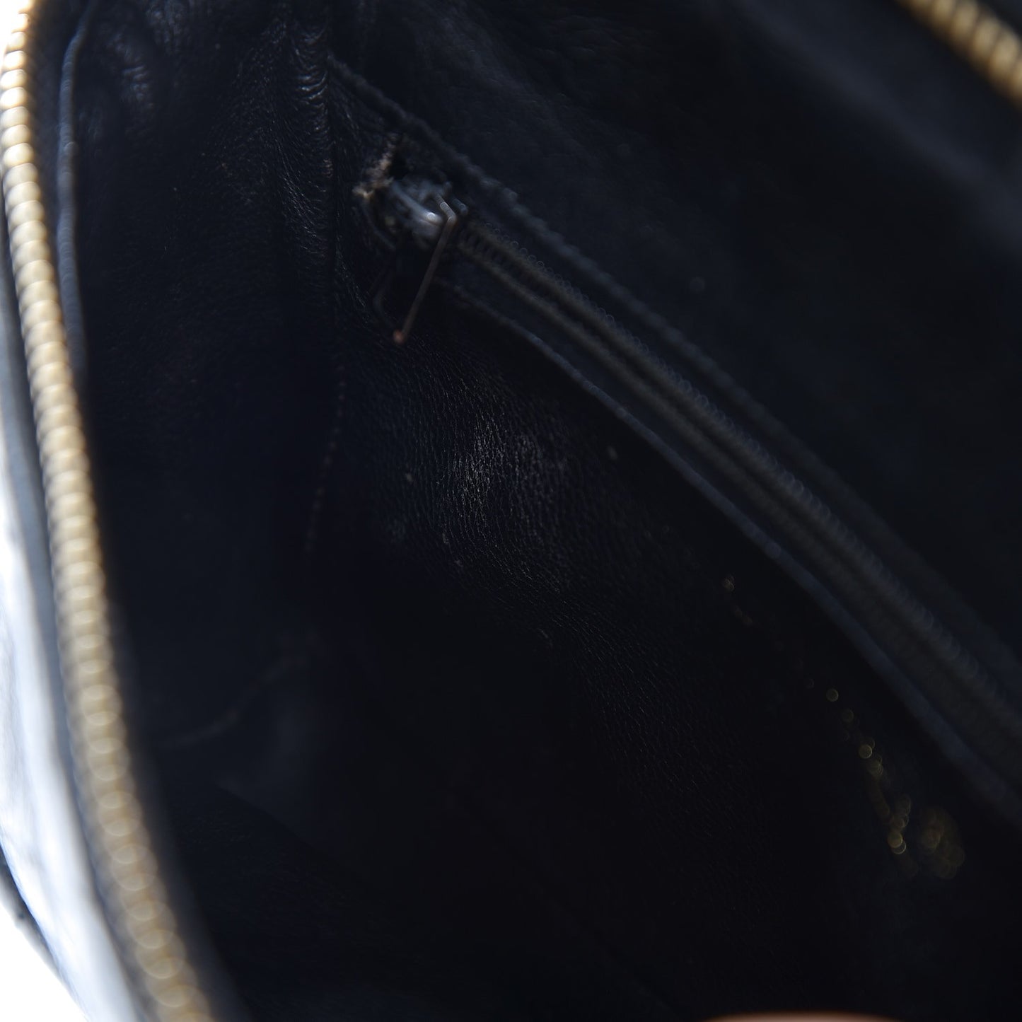 Lambskin Quilted Tassel Shoulder Bag Black