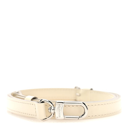 Louis Vuitton Calfskin 16mm Adjustable Shoulder Strap Ivory 1 of 3