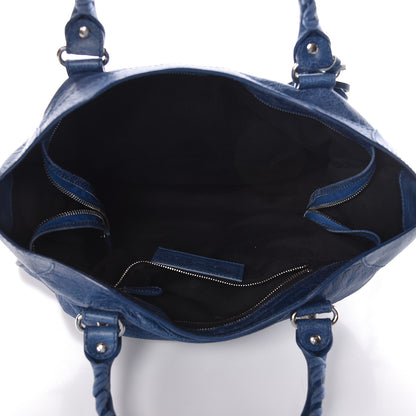 Balenciaga Agneau Giant 12 Silver Hardware City Bleu Cobalt Bleu Electric 5 of 9