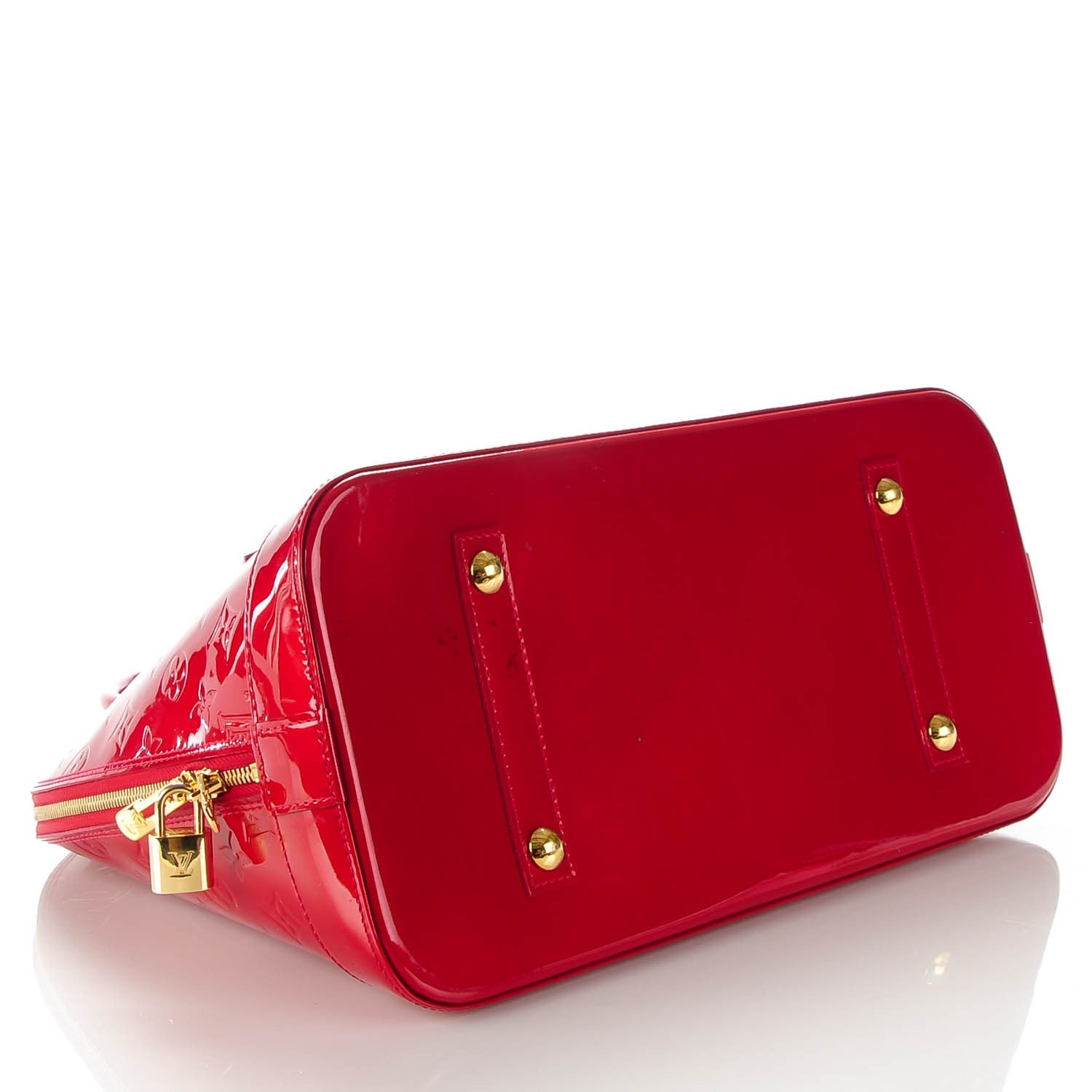 Louis Vuitton Vernis Alma GM Pomme D'Amour 4 of 8