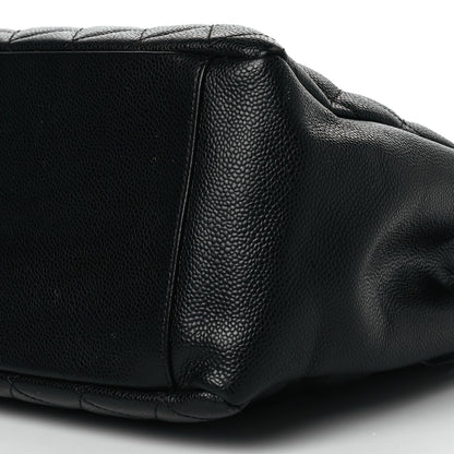 Chanel Caviar Quilted Grand Shopping Tote GST Black 10 of 12