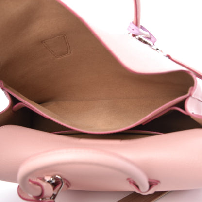 MCM Grained Calfskin Medium Milla Tote Pink Blush 7 of 8