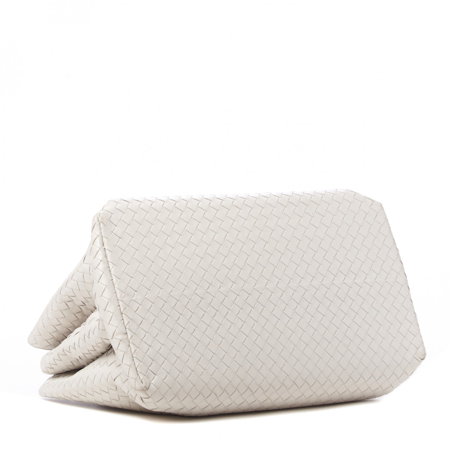 Bottega Veneta Nappa Intrecciato Medium Roma Tote White 3 of 9