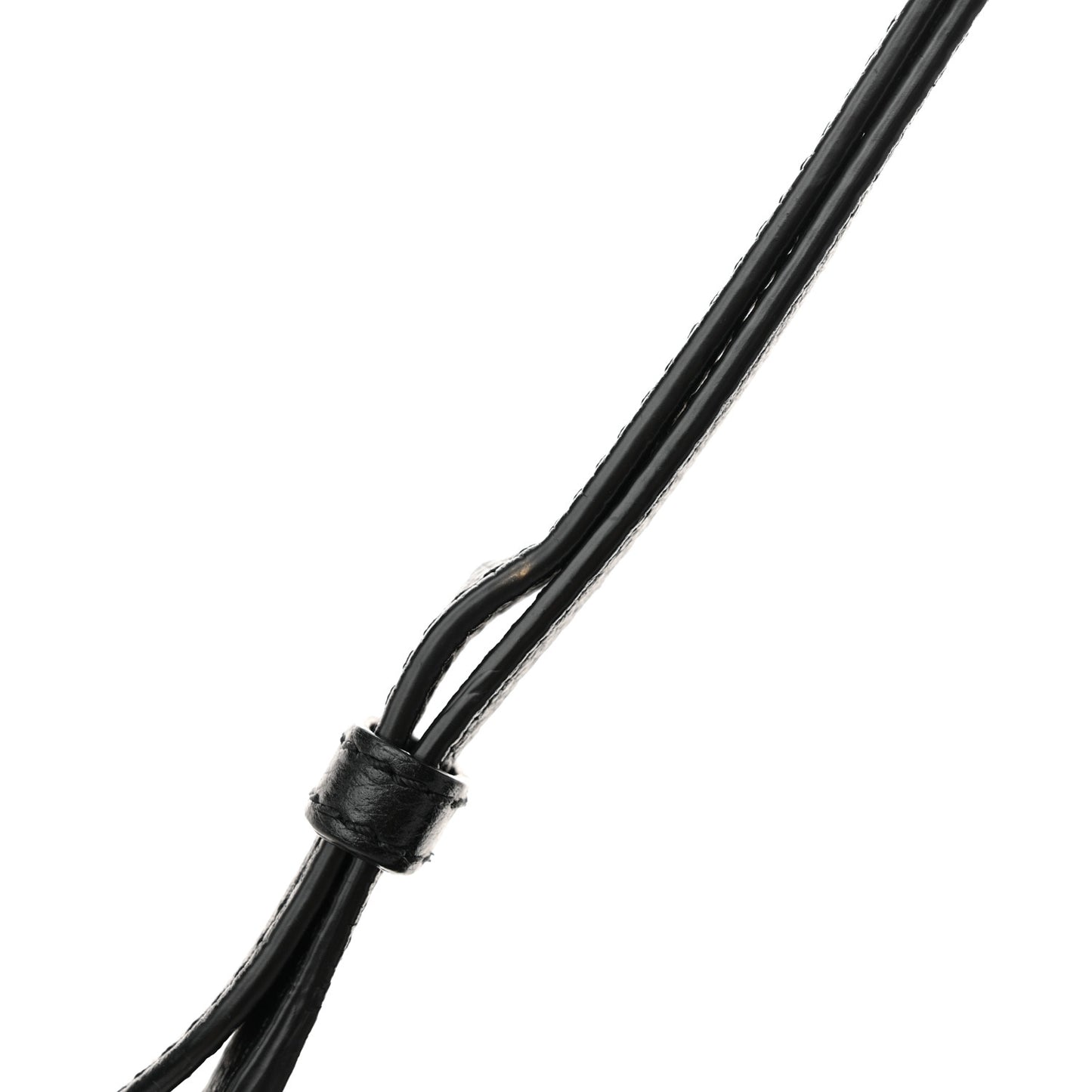 Soft Grained Calfskin Medium Bucket Bag Black