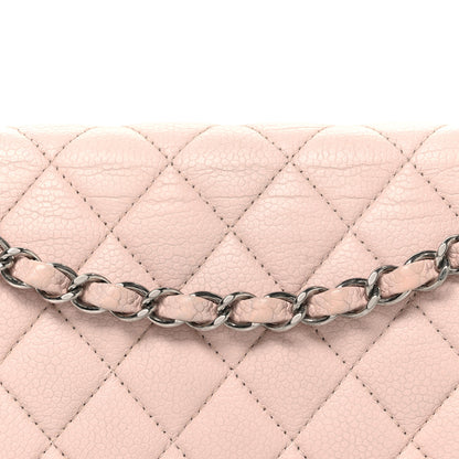 Chanel Caviar Quilted Medium Double Flap Light Pink 8 of 10