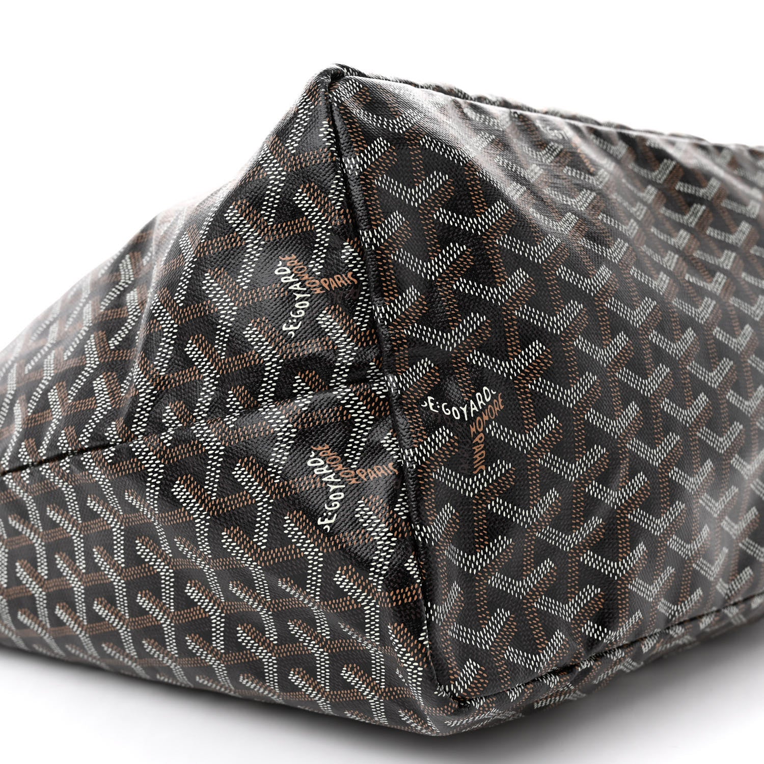 Goyard Goyardine Saint Louis GM Black Gold 9 of 14