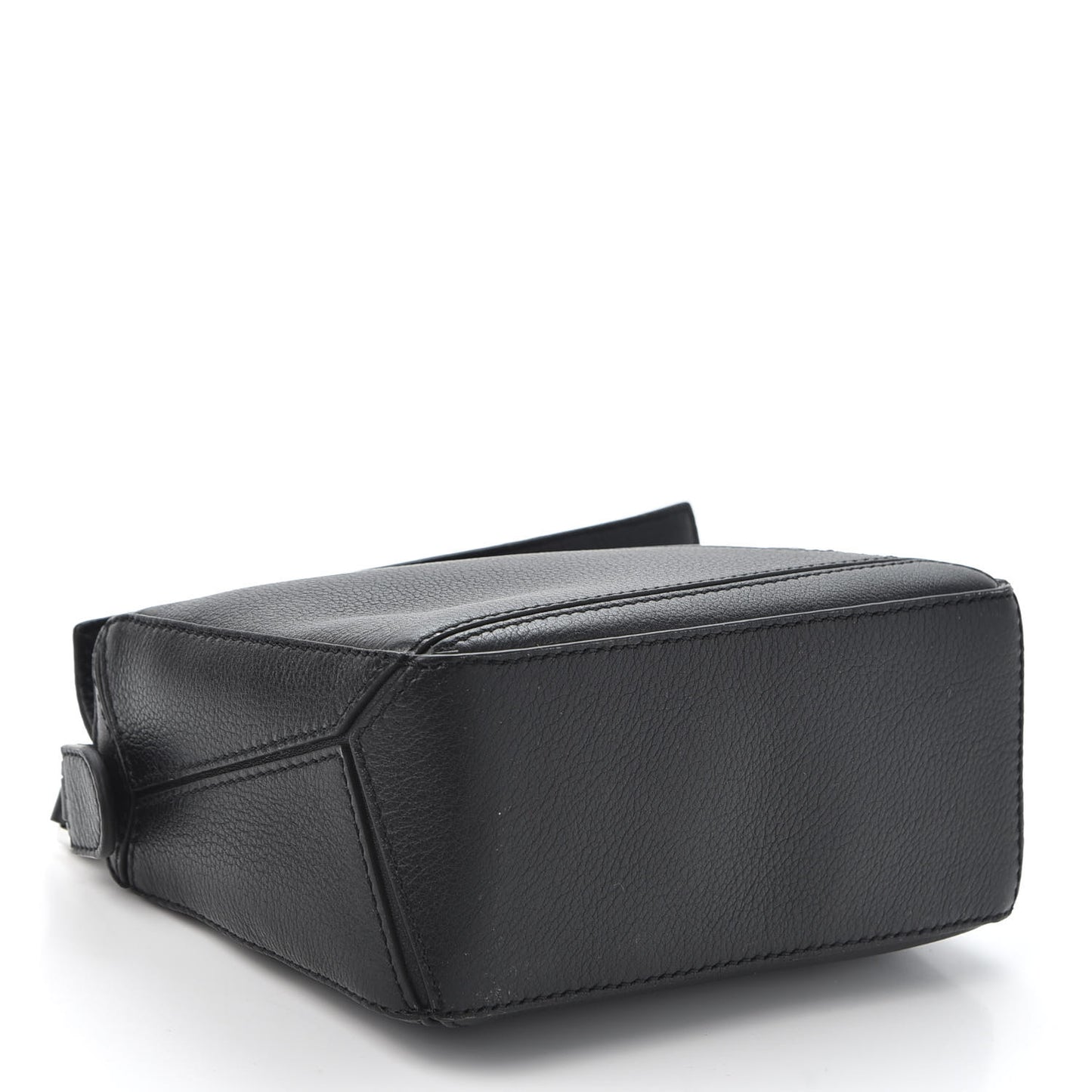 Calfskin Mini Puzzle Bag Black
