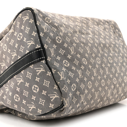 Louis Vuitton Mini Lin Speedy Bandouliere Blue 9 of 18