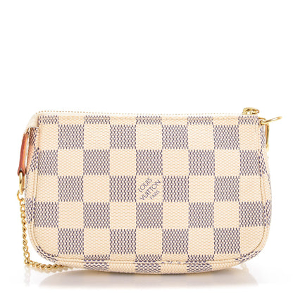 Louis Vuitton Damier Azur Mini Pochette Accessories 1 of 7