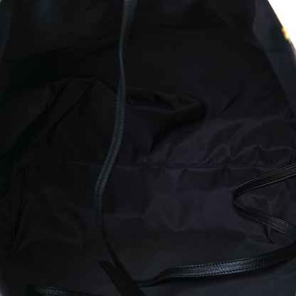 Versace Nylon Baroque Print Tote Black 5 of 11